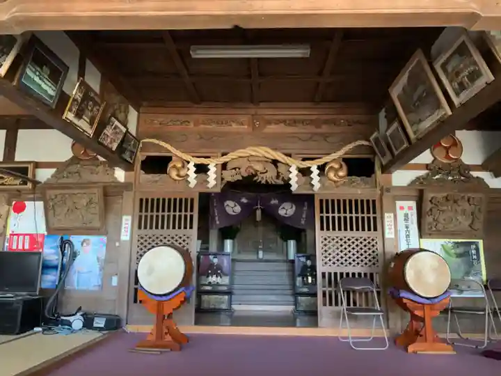 鹿島神社の本殿・本堂
