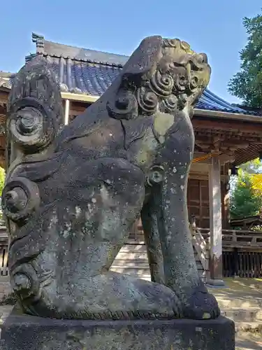 手向神社の狛犬