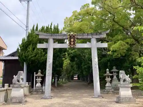 八雲社の鳥居