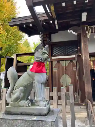 飛木稲荷神社の狛犬