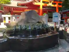 箱根神社の手水