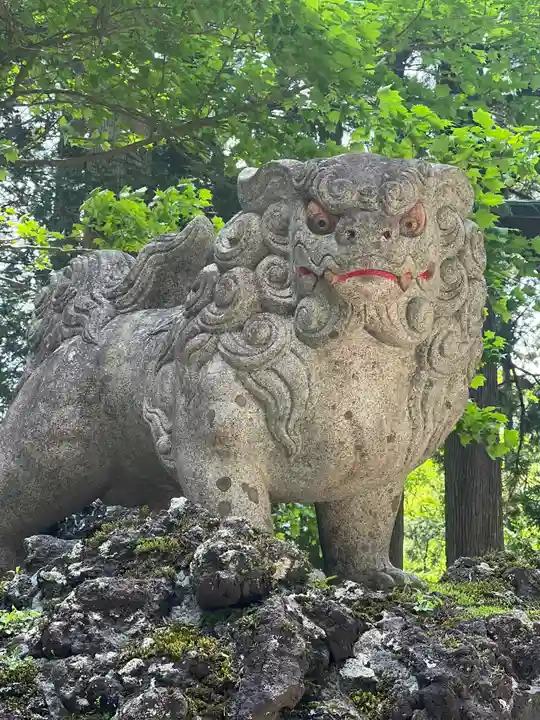富士山東口本宮 冨士浅間神社の狛犬