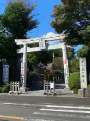 亀ケ池八幡宮の鳥居