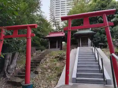 白旗神社（品濃白旗神社）の末社・摂社