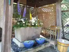 國魂神社の手水