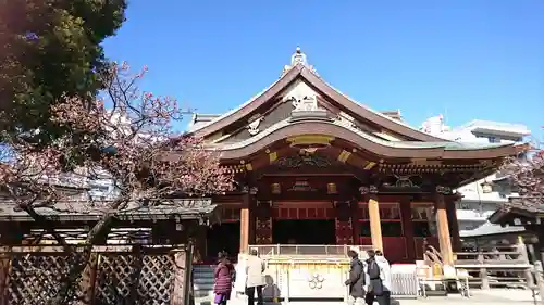 湯島天満宮の本殿・本堂