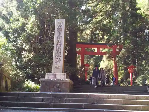 箱根神社の鳥居