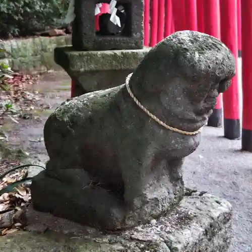 有明温泉神社の狛犬