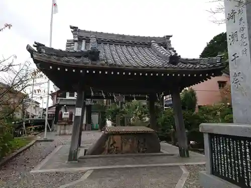 神前神社の手水舎