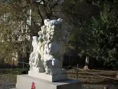 山本浅間神社の狛犬