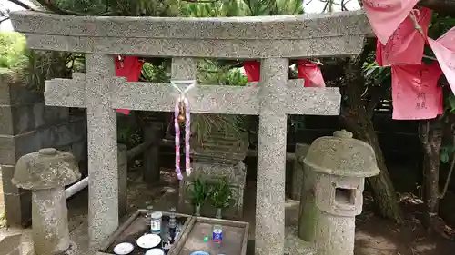 楫の三郎山神社の鳥居