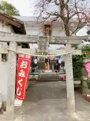 快神社の鳥居