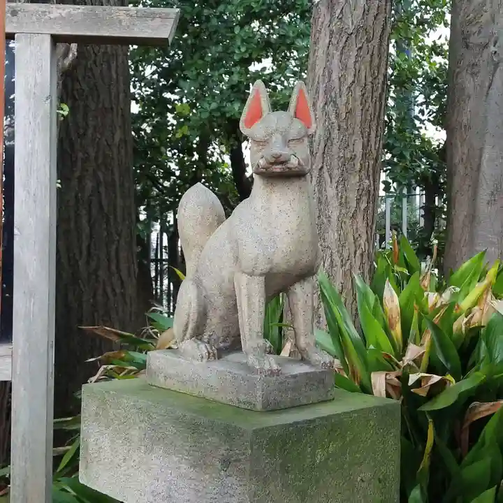 紀文稲荷神社の狛犬