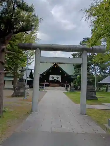 上川神社頓宮の鳥居