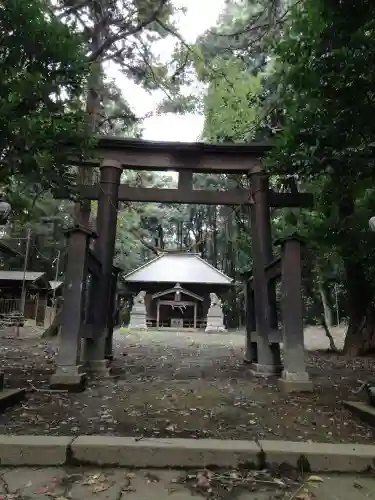 日鷲神社の鳥居