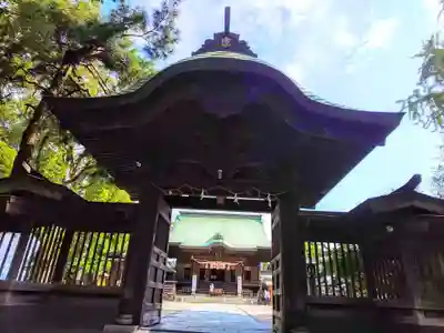 水天宮の山門・神門