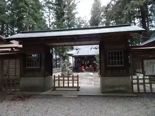 小生瀬 諏訪神社の山門・神門