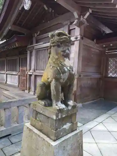 彌彦神社の狛犬