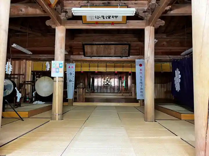 荒城神社の本殿・本堂