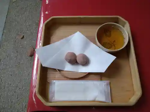 賀茂御祖神社（下鴨神社）の食事