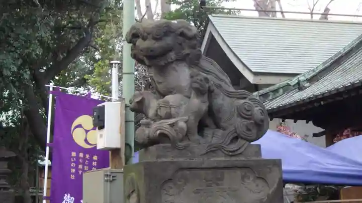 戸越八幡神社の狛犬