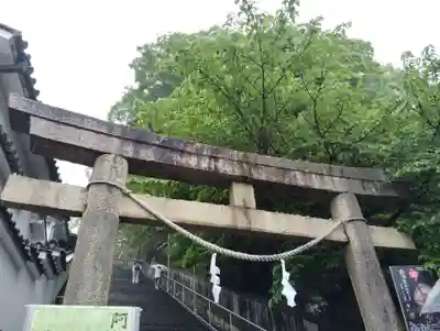 阿智神社の鳥居