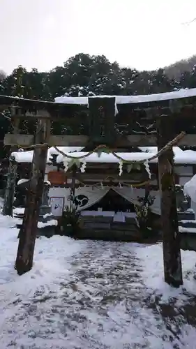 伊福部神社の鳥居