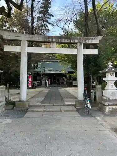 野木神社の鳥居