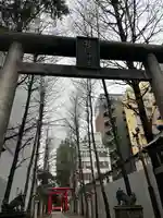 花園神社の鳥居