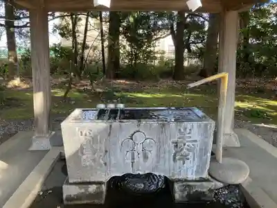 朝日森天満宮の手水舎