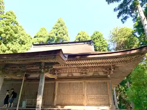 明通寺の本殿