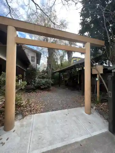 橋姫神社の鳥居