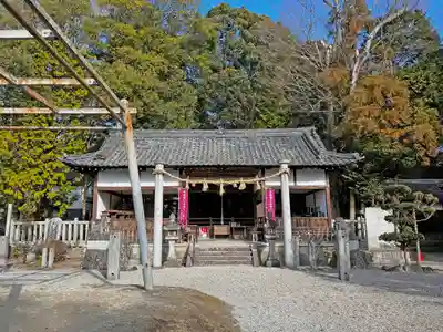 波多岐神社の本殿・本堂