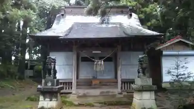 笠原神社の本殿・本堂
