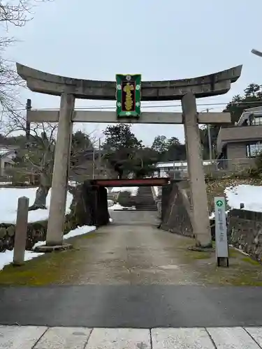 山王宮日吉神社の鳥居