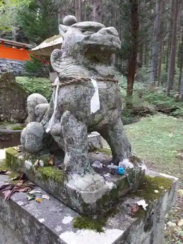 丹内山神社の狛犬