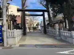 高円寺氷川神社の鳥居