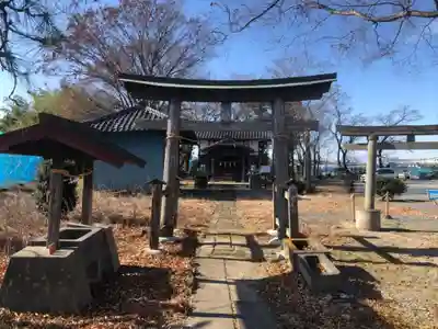 阿保神社の鳥居