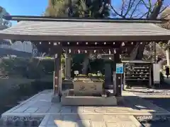 松陰神社の手水