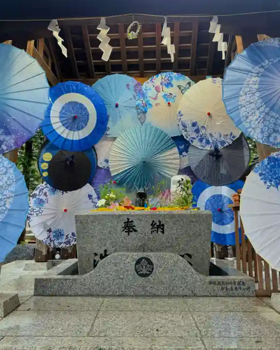 札幌諏訪神社の手水舎