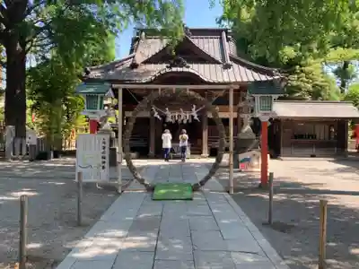 田無神社の本殿・本堂