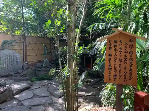 駒木諏訪神社の庭園