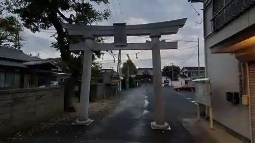 子守神社の鳥居