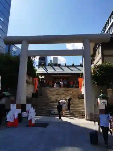 芝大神宮の鳥居