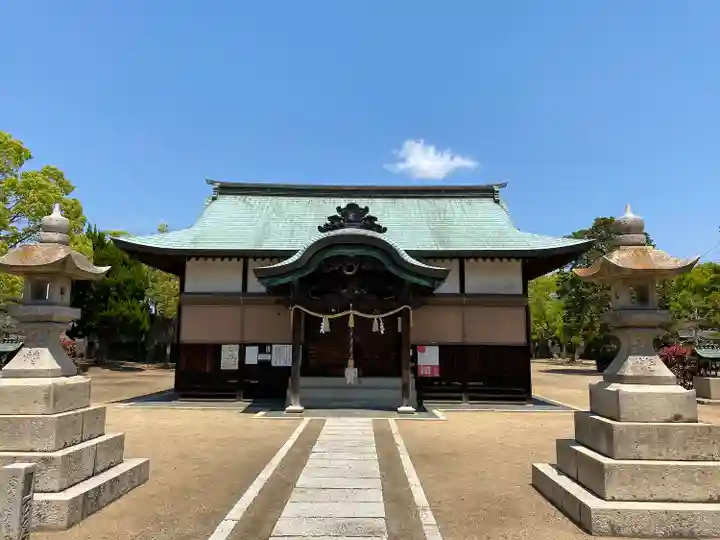 豊原角神社の本殿・本堂