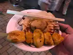 鳥屋神社の食事