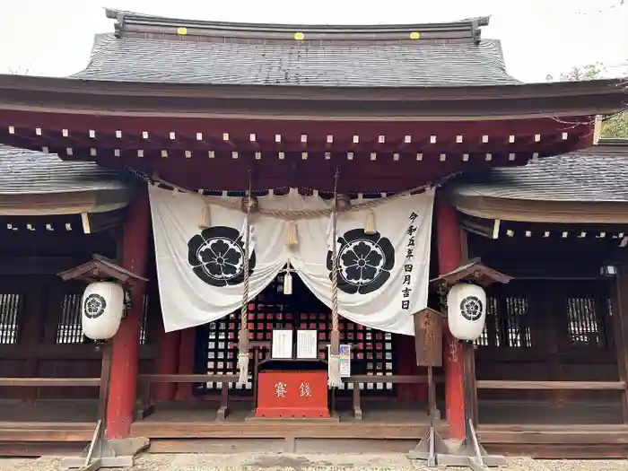 富部神社の本殿