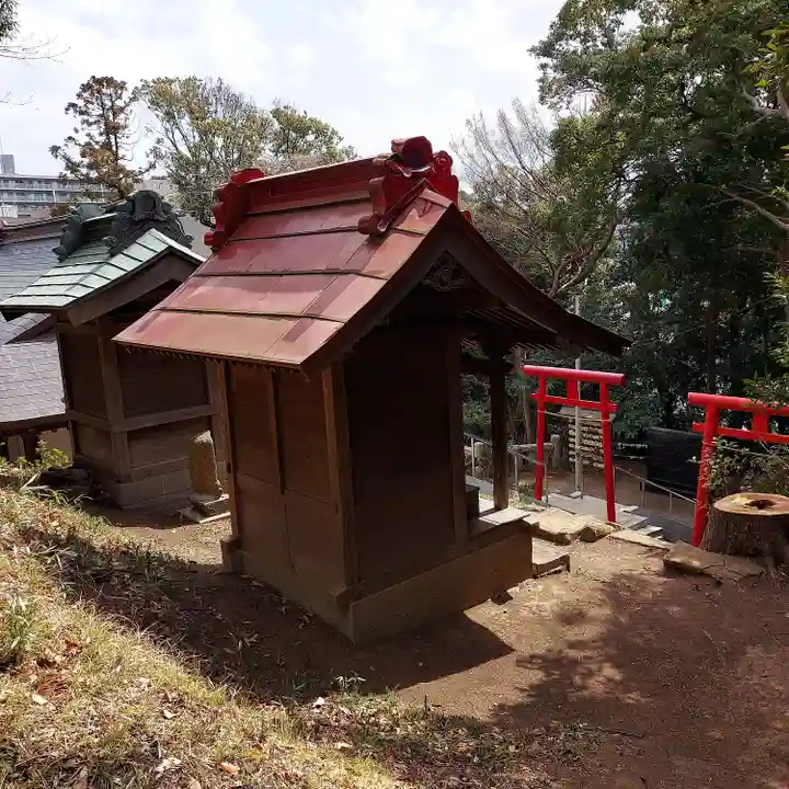 白旗神社(品濃白旗神社)(神奈川県)