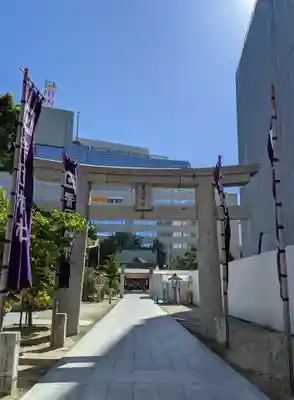 警固神社の鳥居