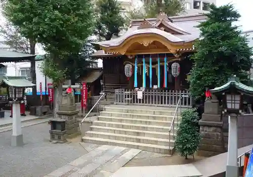 池尻稲荷神社の本殿・本堂